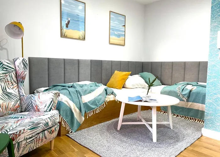 Apartament 3Fale - Bulwar Portowy, 3 Min Do Plazy I Promenady